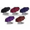 Guarda-chuvas Fl-Matic Guarda-chuva MTI Cores Duráveis Punho Longo Três Dobras Negócios Personalizados Design Criativo Promoção Drop Delivery Home Gar Dh3Kq