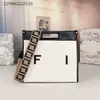 2024 Novo designer feminino crossbody ombro ombro dupla de cor bordada manusear grande capacidade para compras bolsa de compras