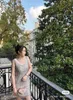 Basic & Casual Dresses designer P Spring/Summer New Letter Crystal Hot Diamond Dance Dress Women's Fashion Two Piece Set Design Slim Fit and Appearance VJ55