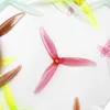 Other Toys 24pcs 12 pairs Gemfan 51366 5inch 3 Blade Tri Blade Propeller Props FPV Brushless motor For Racing Drone 5 Colors 51 6 231218