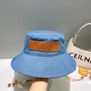 Litera nisk moda damska projektantka hatów projektanci Caps Mens Cap Men Bucket Hat Classic