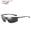 Gafas de sol polarizadas con espejo de conducción coloridas de aluminio y magnesio para hombre 351L231218