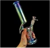 Stora glasögon Daisy Bong Hookahs Röker vattenrör bägar hårt glasbubblare vatten bongs downstem med 14 mm skål bj