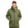 Taktische Jacken Winter Militär Fleece Warme Taktische Jacke Männer Thermo Atmungsaktive Kapuze Männer Jacke Mantel Oberbekleidung Armee Wandern JackenL23118