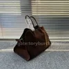 2024 bolsa bolsa designer couro a grande capacidade linha balde sacos margaux15 camurça