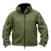 Taktiska jackor Mäns vindbrytare jackor för män fleece Men's Sports Tactical Jacka Combat Military Fleece Outdoor Sports Handing Polar Coatl231218