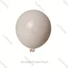 Décoration de fête Boho Kit de guirlande de ballons doublé Beige Orange gris arc de mariage réception-cadeau pour bébé décorons les fournitures d'anniversaire