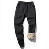 Men's Pants Winter Warm Thick Sweatpants Men Joggers Casual Fleece Cotton Plush Male Oversized Plus Size Trousers