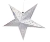 All-match Stereo double laser Christmas decorations colorful folding paper star hanging lobby of stars wholesale free shipping