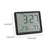 Wall Clocks Modern Digital Clock Battery Powered Quiet Alarm Display For Living Room Kitchen Easy To Install