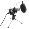 Microphones Microphone 3.5mm Wired Home Stereo Desktop Tripod Suitable For PC YouTube Video Gaming Podcasts Recording Meetings