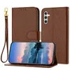 Custodie a portafoglio in pelle PU Litchi moda per Samsung S24 Plus Ultra A05 A05S A15 A35 A55 Moto Edge 40 Neo G Power 2024 Play G14 G54 G84 Porta carte Flip Cover Leechee Pouch