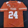 Custom Texas Longhorns Football Jersey NCAA College Bijan Robinson Whittington Joshua Moore Tarik Black Brenden Schooler Marcus Tillman Jr.