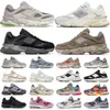 Designer 9060 Chaussures de course Hommes Femmes 9060s Bricks Wood Sea Salt Chample Cloud Gray 2002r Pack Phantom 550 White Green Mens Trainers Sneakers