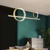 Lampade a sospensione Lampadario moderno a soffitto a LED per soggiorno, sala da pranzo, cucina, bar, camera da letto, luce, decorazione domestica, apparecchio per interni