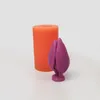 Moules de cuisson HC0368 3D Tulip Bougie Moule Manuel DIY Fleur Savon Silicone Forme Fournitures