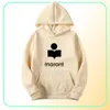 Marant Hoodie Sweatshirt Hooded Adglewear streetwear Harajuku Fashion Long Long 2020 Hip Hop Cotton Printing Full Y08024898123