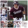 College Mississippi State Baseball-Trikot Kellum Clark Evan Siary Nate Chester Will Gibbs Cade Smith Cole Cheatham Stone Simmons Max Miller Luke Hancock