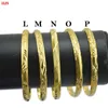 Bangle Ethlyn Fashion Dubai Gold Jewelry Gold Color Bangles For Ethiopian Bangles Bracelets Ethiopian Jewelry Bangles Gift B01 231218