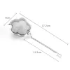 Stainless Steel Tea Strainer Plum Shape Home Coffee Vanilla Filter Diffuser Creativity Teas Infuser Accessories 1218