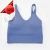 Lulus Yoga Align Sport-bh Gymkleding Damesondergoed Tanks Camis Schokbestendig Hardlopen Mode-icoon Fitness Workout Terug Sexylululemens dames lu