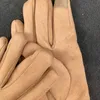 Pięć palców Rękawiczki zimowe czarne rękawiczki owczesko -skórne zagęszczające rękawiczki damskie projektanci zimnotnie rękawicy luksusowe palec męskie masy masy ciepłe palce rękawiczki