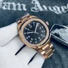 En Klasik Tasarımcı Saatleri PP Yeni Erkekler Modaya İş Markası Marka Square Ring Hassas Çelik Tam Otomatik Mekanik Saat