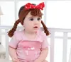 Hair Accessories Ins Cartoon Cute Wig Pigtails Children's Bow Baby Bands Cotton Girls Headdress