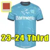 2023 2024 Bayer Soccer Jerseys Leverkusen Wirtz 23 24 Schick Tah à domicile troisième HLOZEK DEMIRBAY Tapsoba maillot de football 04 HOMMES ADULTES Taille S-2XL