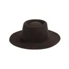Berets x372 wełna wełniana fedora hat wełniana czapka jazzowa szerokie brzegi top Fintr Outdoor Tourism wklęsły kształt