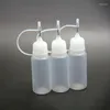 Storage Bottles 1/2/3PCS Needle Tip Glue Applicator Bottle Tube Sub-bottling Pinhole Refueling 10ml Soft With Craft Tool