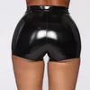 Shorts pour femmes Noir Taille haute Femmes Nightclub Party Sexy Slim Summer Slim Fit Femmes Sport