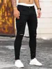 Jeans voor heren Heren gescheurde skinny-hole broek Hoge kwaliteit lente zomer mode slanke vintage zwarte hiphop streetwear herenbroek