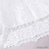 Girl's Dresses New Summer Baby Kids White Lace Dress for Girls Clothes School Outfits Short Sleeve Children Teenagers Costumes 6 8 10 12 Years