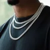 Catena d'oro Beiyan 14k 18k placcato oro stile Miami Hip Hop catena a maglia cubana collana in acciaio inossidabile gioielli per uomo