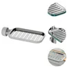 Kitchen Storage Stainless Steel Sink Rack Drainer Shelf Dishcloth Finishing Pool Sponge Organizer