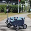 Dog Carrier Pet Outdoor Supplies Small Stroller Cat Teddy Baby Outing Travel Car Cross-border Lightweight Folding