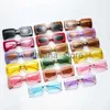 Sunglasses Fashion Punk Square Sunglasses Women Men Trends Multicolor Sun Glasses Female Steampunk Jelly Colorful Shades UV400 Eyewear J231218