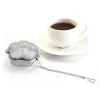 Stainless Steel Tea Strainer Plum Shape Home Coffee Vanilla Filter Diffuser Creativity Teas Infuser Accessories 1218