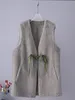 Women's Fur Autumn Winter Fashion Imitation Woven Mink Vest Short Jacket Women Style Korean Plate Button Loose Sleeveless Top