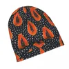 Berets Tropical Fuits Papaya Bonnet Hat Knit Hip Hop Street Skullies Beanies Men's Women's Summer Dual-use Cap