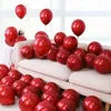 Autres fournitures de fête d'événement Bourgogne Anniversaire Ballons Arch Chrome Or Sable Blanc Double Perle Grenade Globos pour Mariage Saint Valentin Décor Fournitures 231218