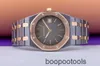 Topp 10 mekaniska klockor Audema Pigue Royal Oak Offshore armbandsur Series Audema Pigue Royal Oak Midsize Ref. 56175TR | Grå urtavla | Tantal amp 18k ro wn-v6yt