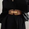 Cinture Cintura elastica elastica in vita larga Cintura decorativa femminile Senior Senso di capispalla Cintura per gonna personalizzata alla moda da donna