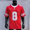 NCAA College 911 Rutgers Special Scarlet Knights Jersey Ray Rice Pacheco Max Melton Vedral Cruickshank Jamier Wright-Collins Olakun