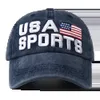 Ball Caps Autumn Winter Vintage USA Flag Embroidered Baseball Cap Man Hat Hip Hop Y2k Sports Caps for Women Men Gorras 231216