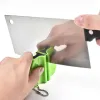 Mini kalemtıraş paslanmaz çelik çubuk bıçaklar keskinleştirme taş taşınabilir açık ev tungsten hızlı kalemtıraş seramik keskinleştiriciler zz