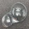 Transparent bilens främre strålkastarlampa Lampan Lampskärmslampcover Glaslinsskal för Mercedes-Benz W210 E240 E320 2002 ~ 2004