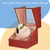 Watch Boxes Cases FRUCASE Wooden Winder for Automatic Watches Box Use USB Cable with Battery Option 231216