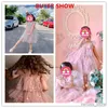 Mädchenkleider Kleine Mädchen Sommerkleider Pailletten Tüll Kindergeburtstag Hochzeit Party Prinzessin Kleid 3 6 8 Jahre Elegante Kinder Freizeitkleidung